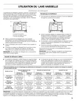 Предварительный просмотр 53 страницы Kenmore 665.1322 Use & Care Manual