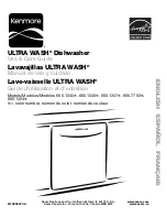 Kenmore 665.1324x Use & Care Manual preview