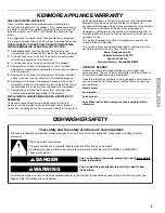 Preview for 3 page of Kenmore 665.1324x Use & Care Manual