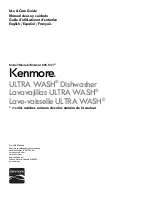 Kenmore 665.1327 Use & Care Manual предпросмотр