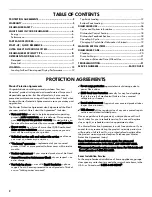 Preview for 2 page of Kenmore 665.1327 Use & Care Manual