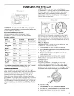 Предварительный просмотр 11 страницы Kenmore 665.1328 Use & Care Manual