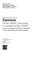 Kenmore 665.13282K117 Use & Care Manual preview