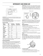 Preview for 11 page of Kenmore 665.13282K117 Use & Care Manual