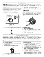 Предварительный просмотр 14 страницы Kenmore 665.1348 Series Use & Care Manual