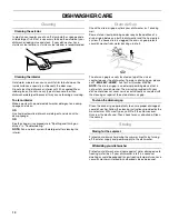 Предварительный просмотр 14 страницы Kenmore 665.1349x Use & Care Manual