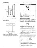 Preview for 6 page of Kenmore 665.1361 Series Use & Care Manual