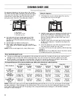 Preview for 12 page of Kenmore 665.1363 Use & Care Manual