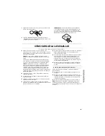 Preview for 29 page of Kenmore 665.1367 Series Use & Care Manual