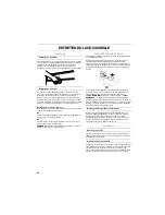 Preview for 64 page of Kenmore 665.1367 Series Use & Care Manual