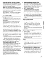 Preview for 21 page of Kenmore 665.1379 Use & Care Manual