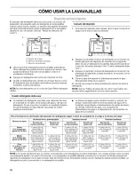 Preview for 34 page of Kenmore 665.1379 Use & Care Manual