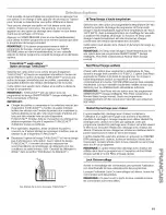 Preview for 61 page of Kenmore 665.1379 Use & Care Manual