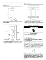 Preview for 6 page of Kenmore 665.1472 Series Use & Care Manual