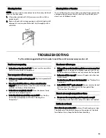 Preview for 13 page of Kenmore 665.1473 series Use & Care Manual