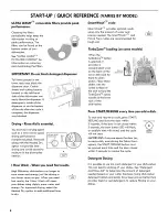 Preview for 8 page of Kenmore 665.1504 Use & Care Manual