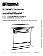 Kenmore 665.15522 Use & Care Manual preview