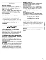 Preview for 3 page of Kenmore 665.15522 Use & Care Manual