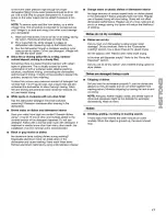 Preview for 17 page of Kenmore 665.15522 Use & Care Manual