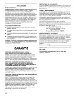 Preview for 36 page of Kenmore 665.15522 Use & Care Manual