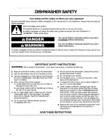 Preview for 4 page of Kenmore 665.15622 Installation Instructions And Use & Care Manual