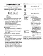 Preview for 10 page of Kenmore 665.15622 Installation Instructions And Use & Care Manual