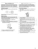 Preview for 11 page of Kenmore 665.15622 Installation Instructions And Use & Care Manual