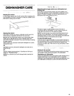 Preview for 15 page of Kenmore 665.15622 Installation Instructions And Use & Care Manual