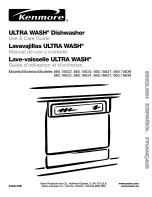 Kenmore 665.15634 Use And Care Manual preview