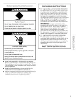 Preview for 5 page of Kenmore 665.15682 Use & Care Manual