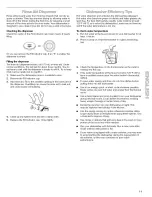 Preview for 11 page of Kenmore 665.15682 Use & Care Manual