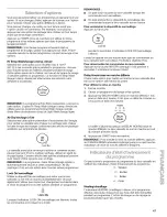 Preview for 47 page of Kenmore 665.15682 Use & Care Manual