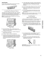 Preview for 9 page of Kenmore 665.15702 Use & Care Manual