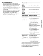 Preview for 11 page of Kenmore 665.15702 Use & Care Manual