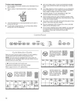 Preview for 12 page of Kenmore 665.15784 Use & Care Manual