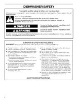 Preview for 4 page of Kenmore 665.15894 Use And Care Manual