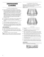 Preview for 8 page of Kenmore 665.15894 Use And Care Manual