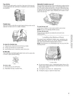 Preview for 9 page of Kenmore 665.15894 Use And Care Manual