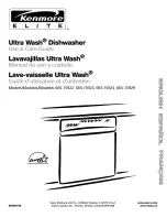 Kenmore 665.15922 Use & Care Manual preview