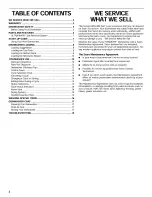 Preview for 2 page of Kenmore 665.15922 Use & Care Manual