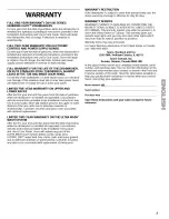 Preview for 3 page of Kenmore 665.15922 Use & Care Manual