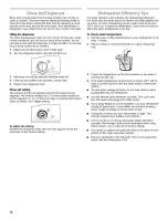 Preview for 12 page of Kenmore 665.15922 Use & Care Manual