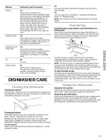 Preview for 17 page of Kenmore 665.15922 Use & Care Manual