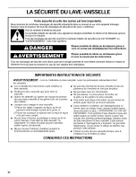 Preview for 42 page of Kenmore 665.15922 Use & Care Manual