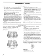 Preview for 8 page of Kenmore 665.1601 Use & Care Manual