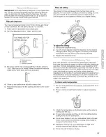 Preview for 13 page of Kenmore 665.1626 Use & Care Manual