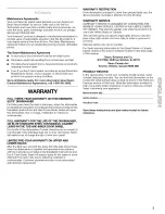 Preview for 3 page of Kenmore 665.1629 Use And Care Manual