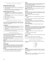 Preview for 12 page of Kenmore 665.1633 Series Use & Care Manual