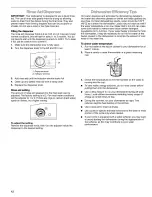 Preview for 12 page of Kenmore 665.1636 Use & Care Manual