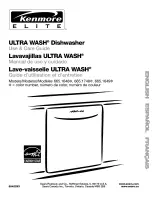 Preview for 1 page of Kenmore 665.1648 Series Use & Care Manual